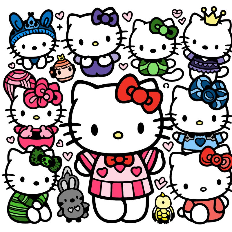hello kitty characters