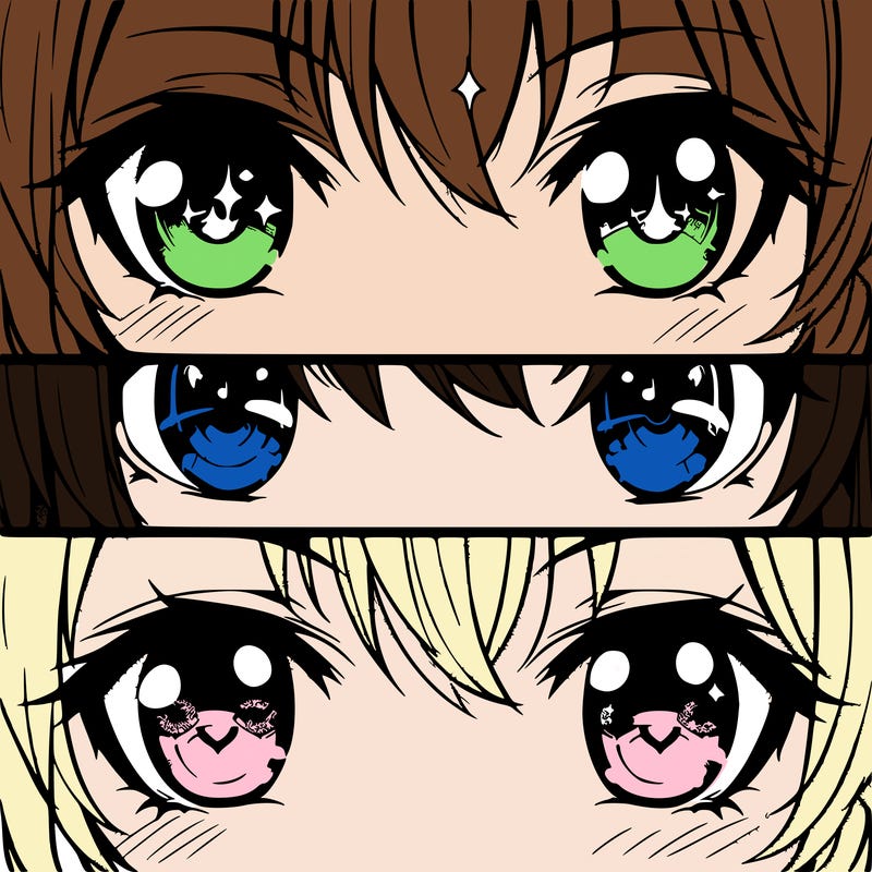 anime eyes