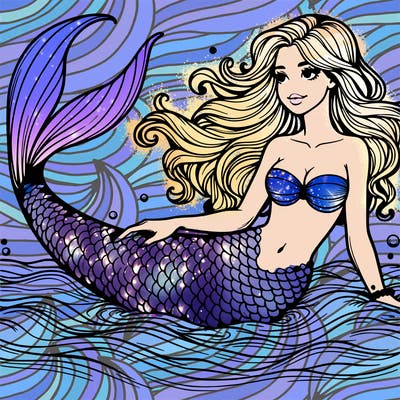 mermaid realistic