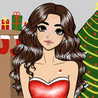 realistic and pretty girl