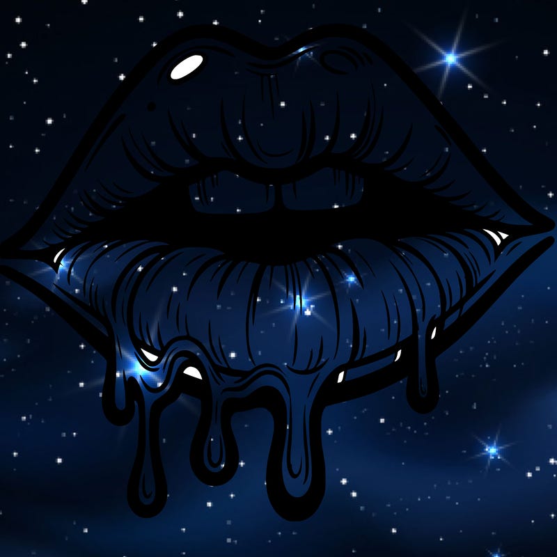 lips that look realistic and drip