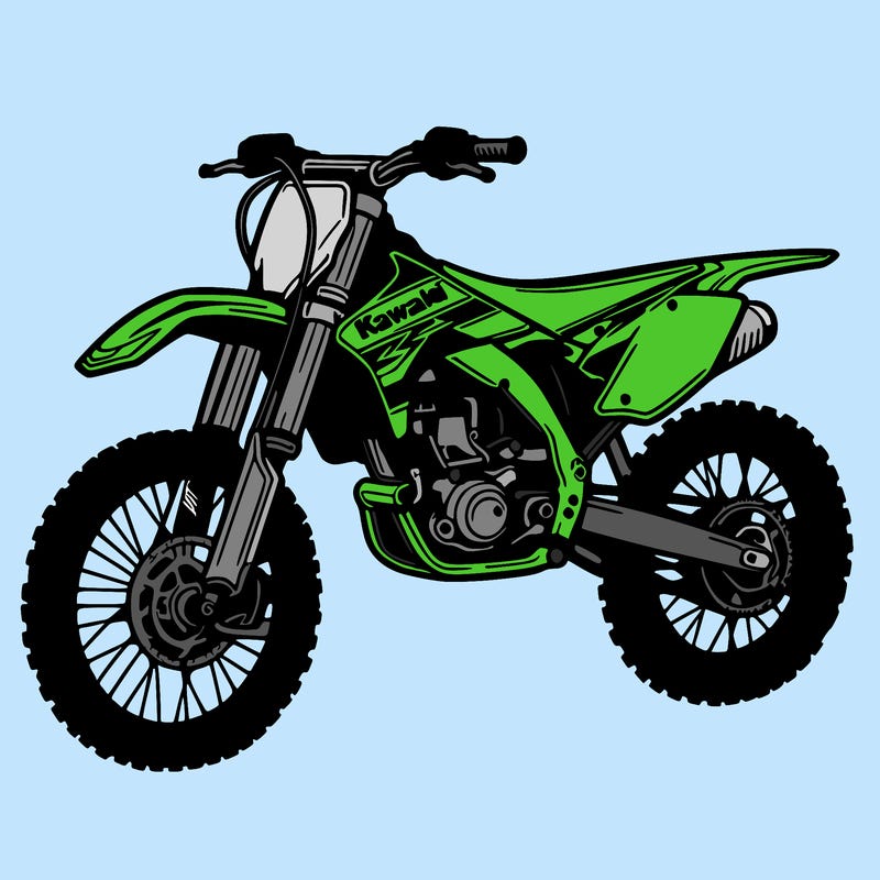 kawasaki dirt bike