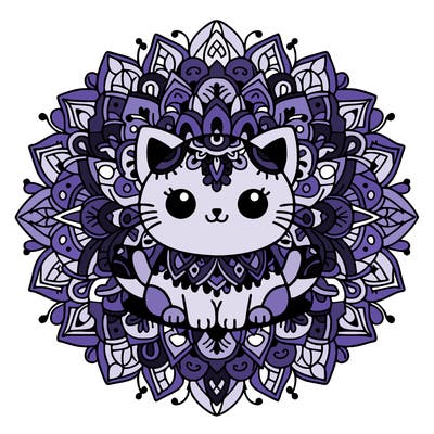 mandala cat
