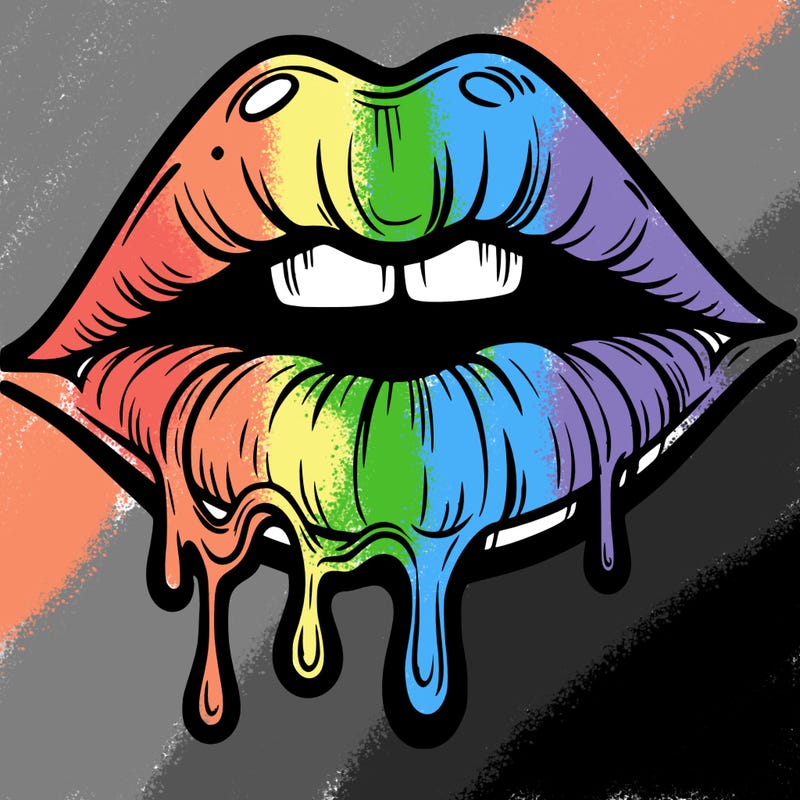 lips that look realistic and drip