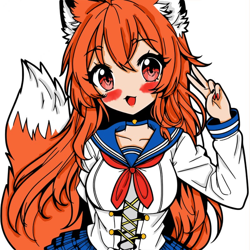 anime fox girl