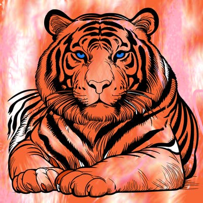 tiger realistic