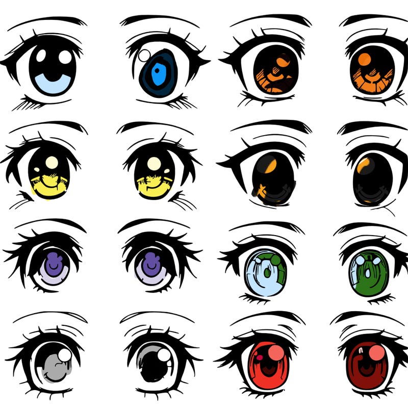 anime eyes