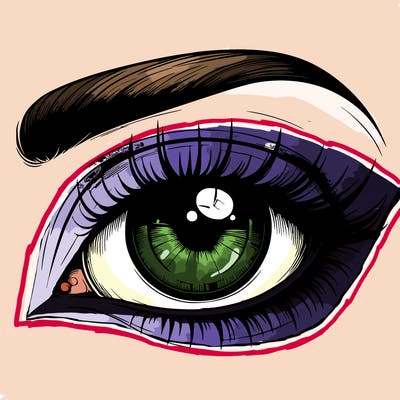 realistic eye