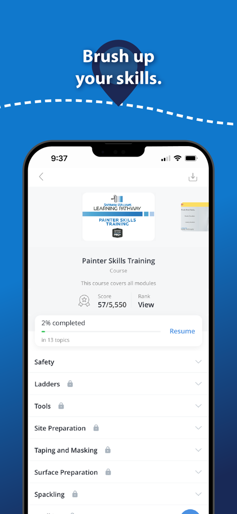 SW Learning Pathway - Business App | MWM