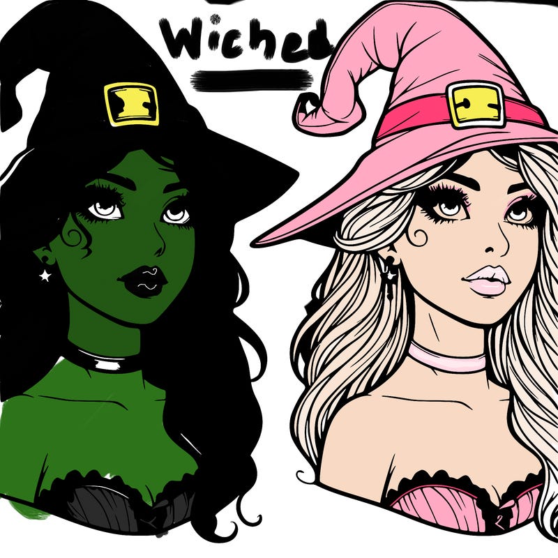 realistic beautiful young witch