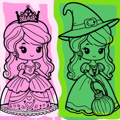 princess as a witch