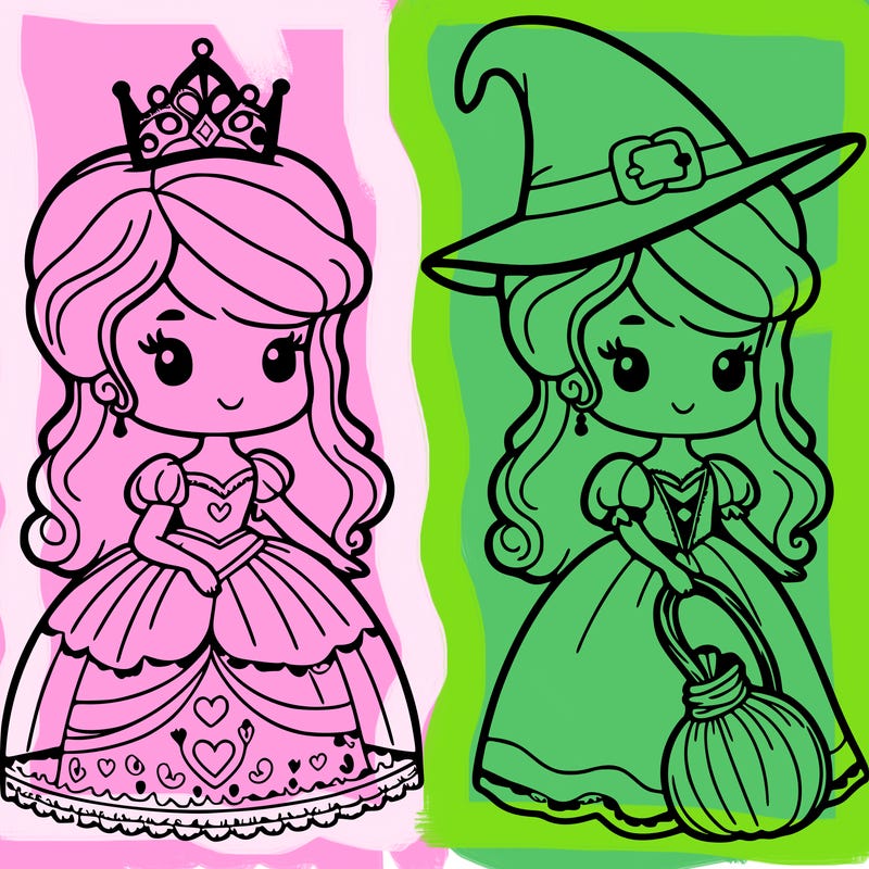 princess as a witch