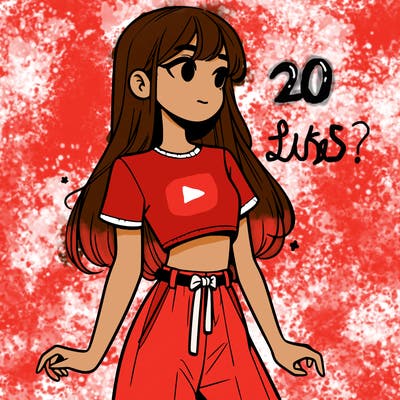 girl in a cute crop top