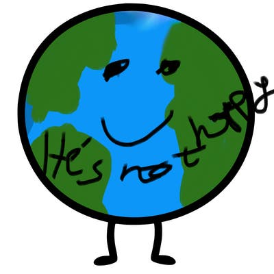 a plain circle with nothing else