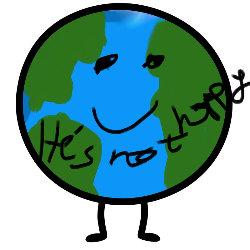 a plain circle with nothing else