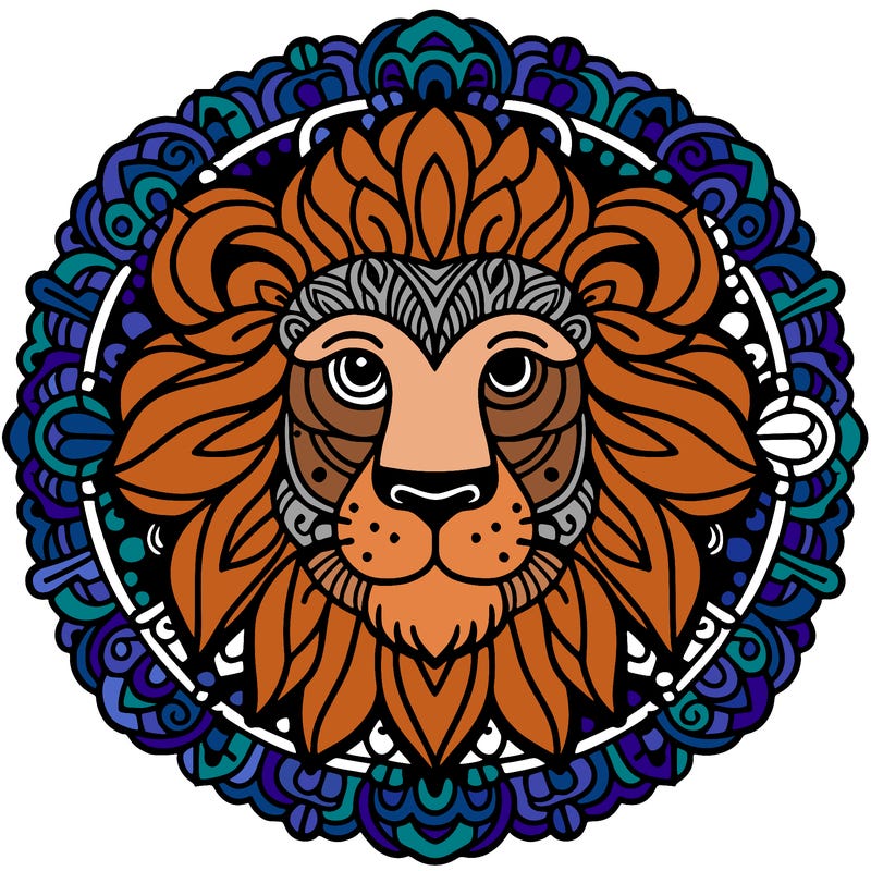 lion mandala