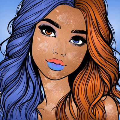 beautiful realistic girl