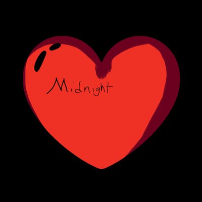 a blank heart