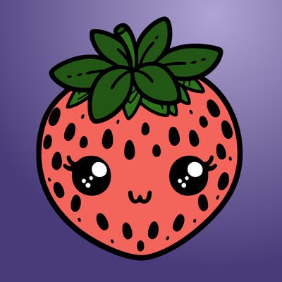 cute strawberry