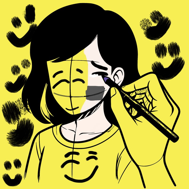 drawing a realistic person