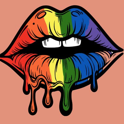 lips that look realistic and drip