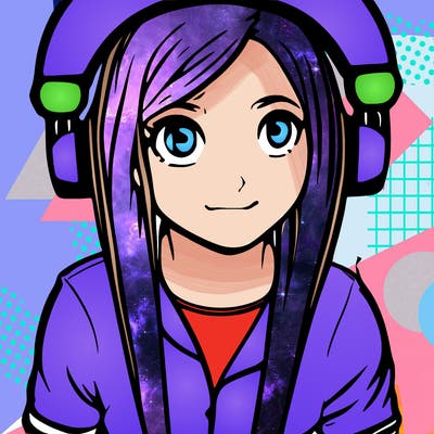 gamer girl, with poky