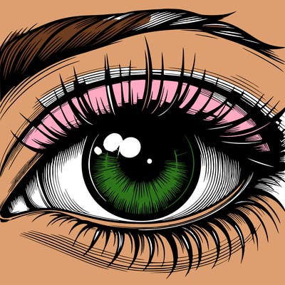 realistic eye