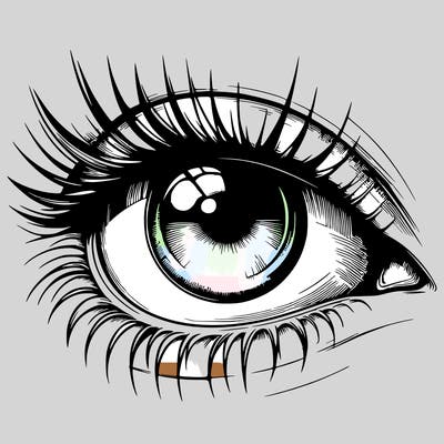 realistic eye