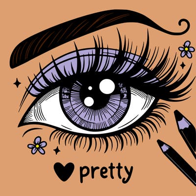 pretty eye
