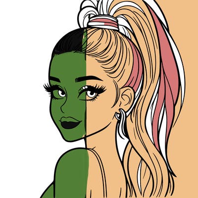 realistic ariana grande