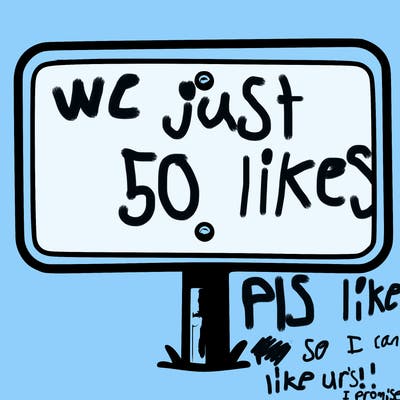 blank sign