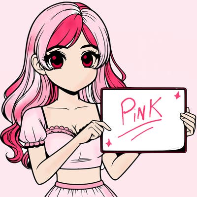 realistic pretty girl holding blank sign