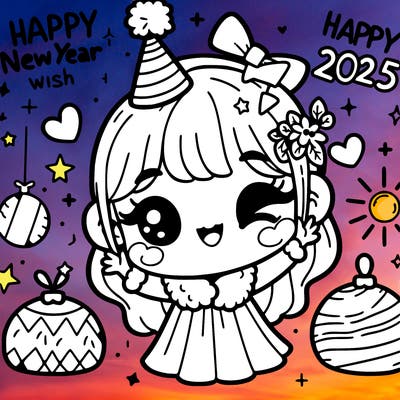 happy new year 2025 wish