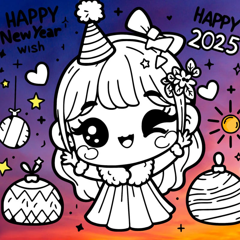 happy new year 2025 wish