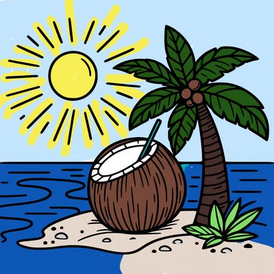 summer  coconut