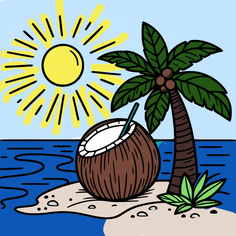 summer  coconut