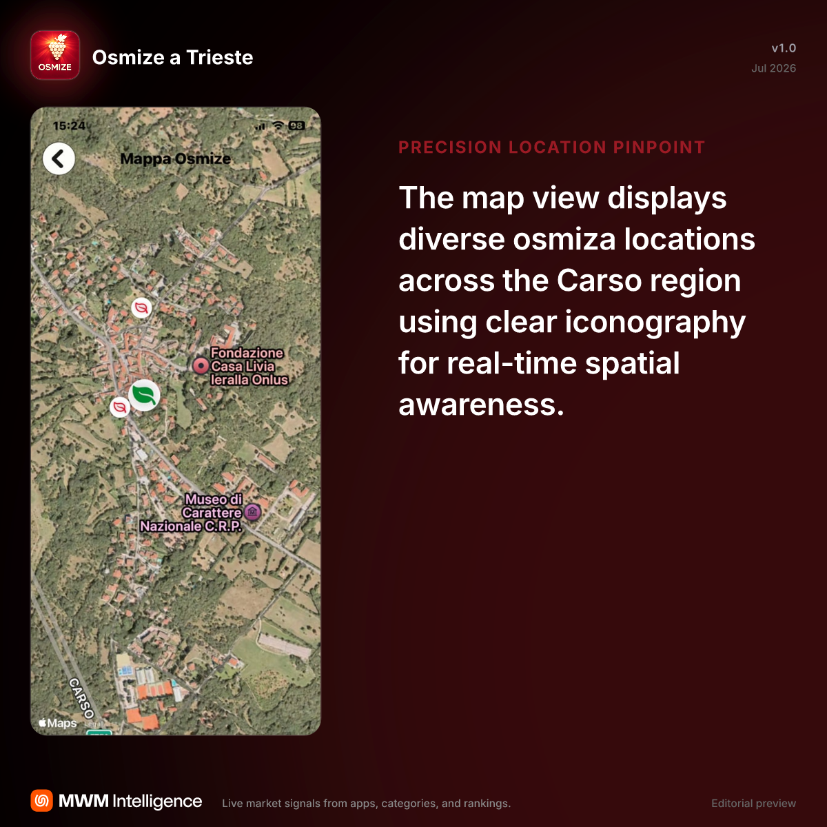 Osmize a Trieste - Food & Drink App | MWM