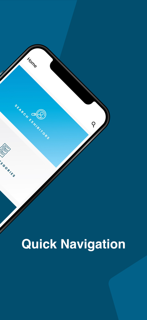 2026 AHR Expo - Quick navigation menu in the 2026 AHR Expo mobile app