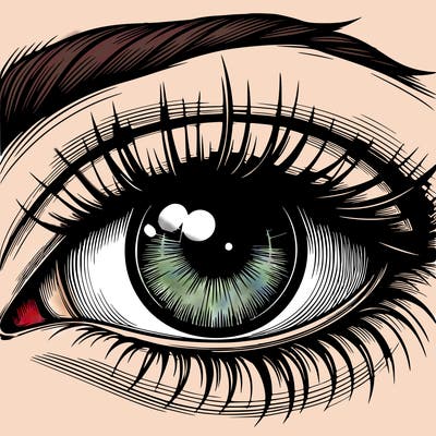 realistic eye