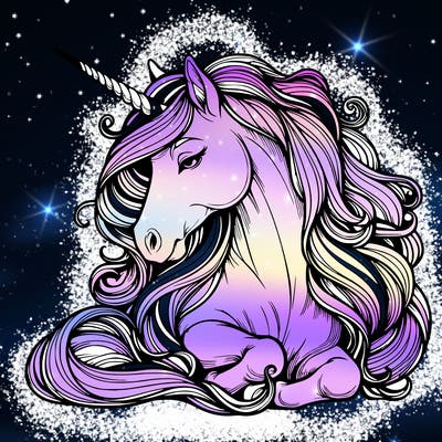 realistic unicorn