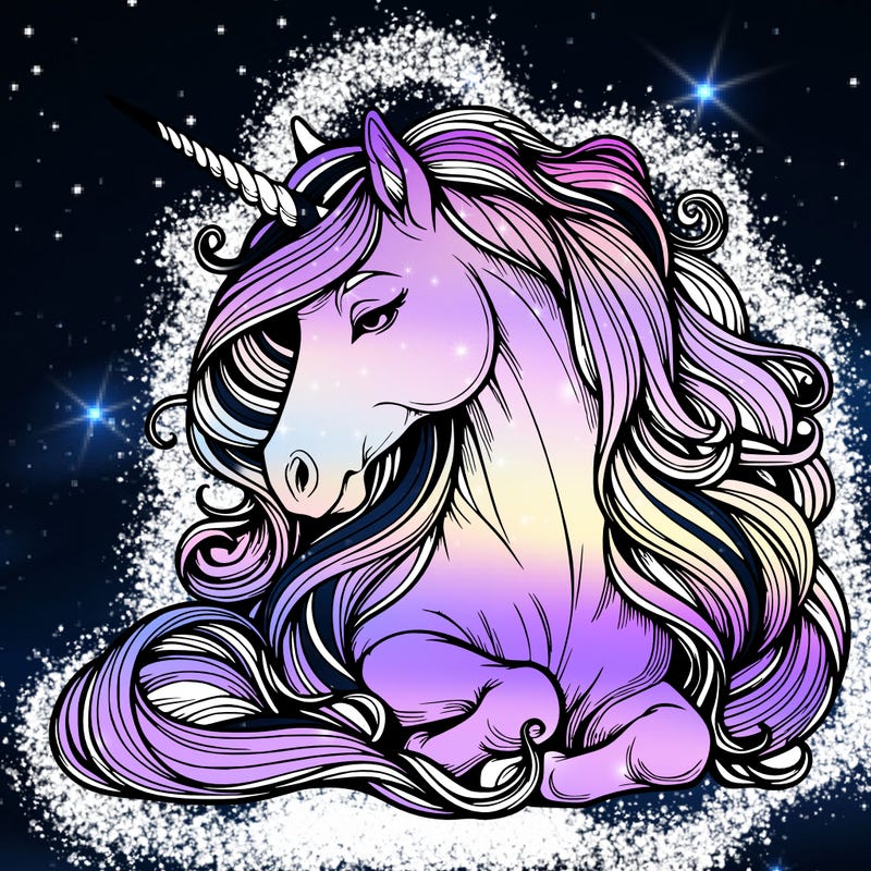 realistic unicorn