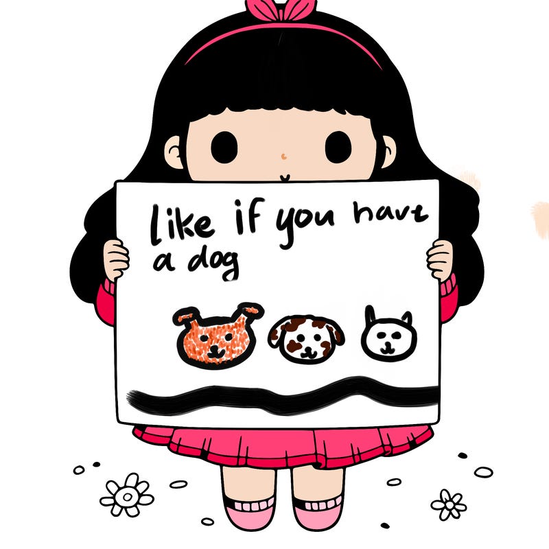 a girl holding a blank pices paper