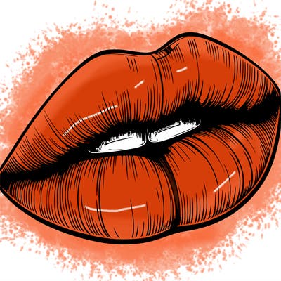 realistic lips