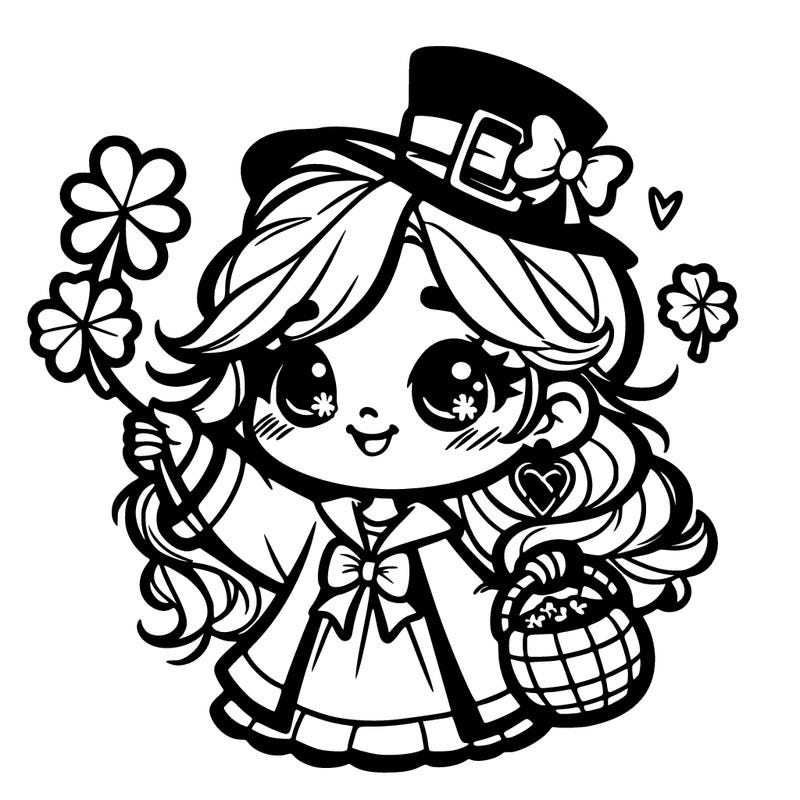 st patrick's day girl