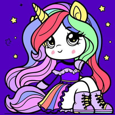 unicorn girl