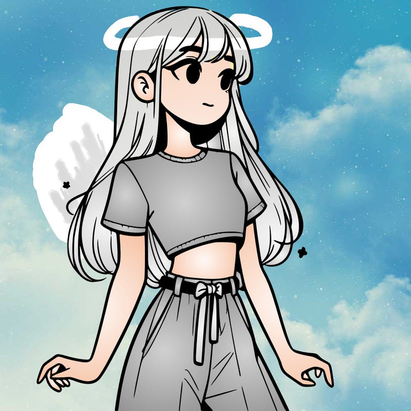 girl in a cute crop top