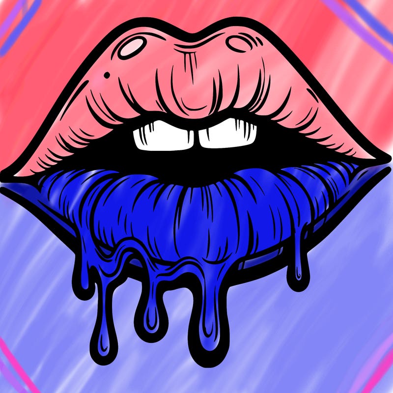 lips that look realistic and drip