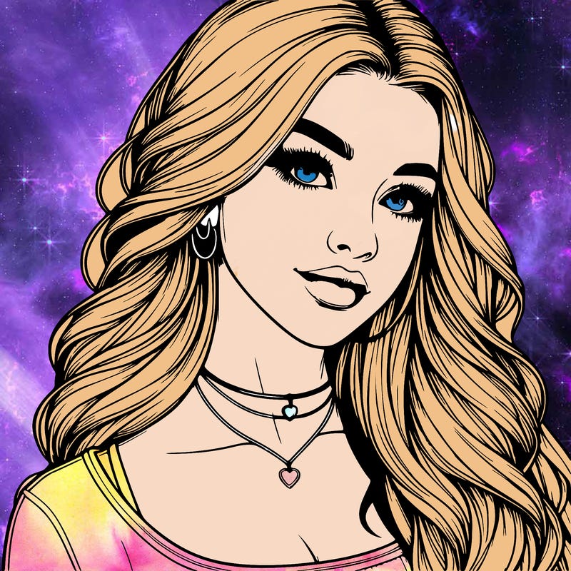 detailed realistic girl