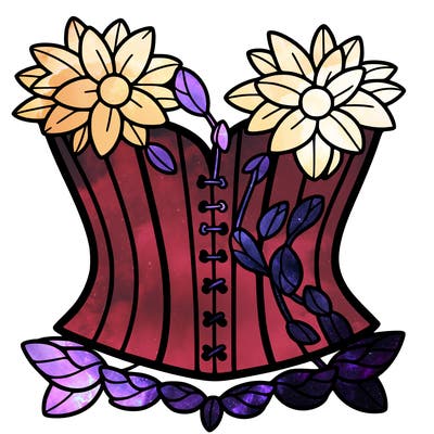 flower corset