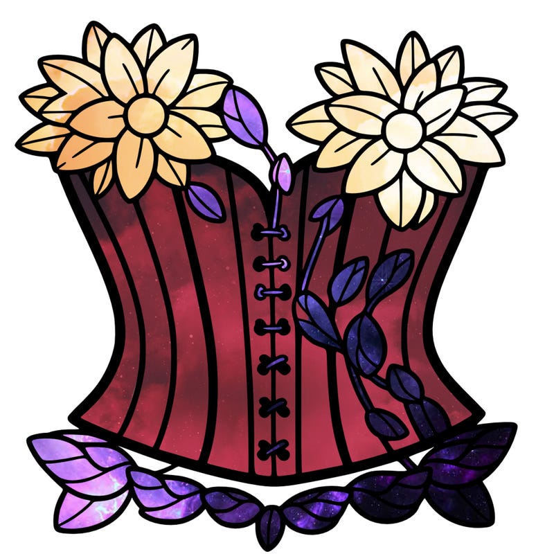 flower corset